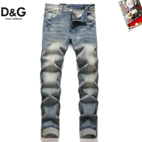 Replica Dolce & Gabbana D&G Jeans For Men #1394576 $48.00 USD for Wholesale