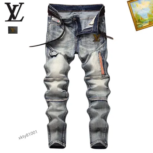 Louis Vuitton LV Jeans For Men #1394583 $48.00 USD, Wholesale Replica Louis Vuitton LV Jeans