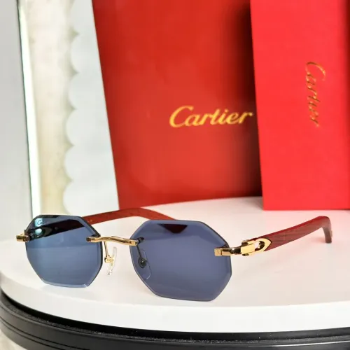 Cartier AAA Quality Sunglassess #1394588