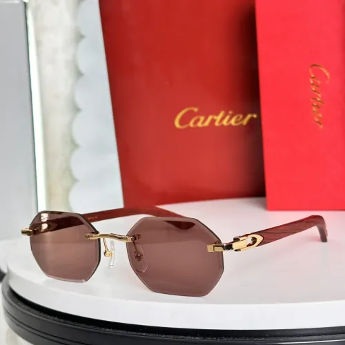 Cartier AAA Quality Sunglassess #1394590