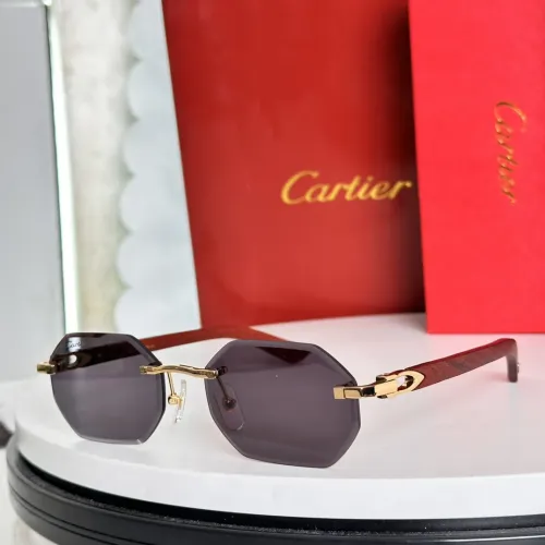Cartier AAA Quality Sunglassess #1394592