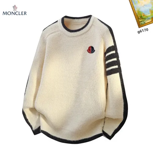 Moncler Sweaters Long Sleeved For Men #1394596 $48.00 USD, Wholesale Replica Moncler Sweaters