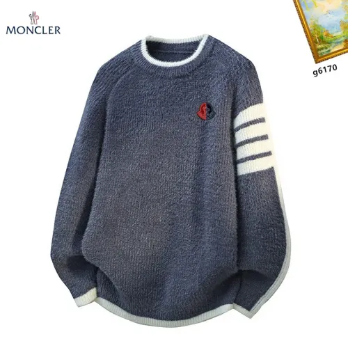 Moncler Sweaters Long Sleeved For Men #1394597 $48.00 USD, Wholesale Replica Moncler Sweaters