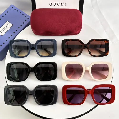 Replica Gucci AAA Quality Sunglasses #1394619 $48.00 USD for Wholesale