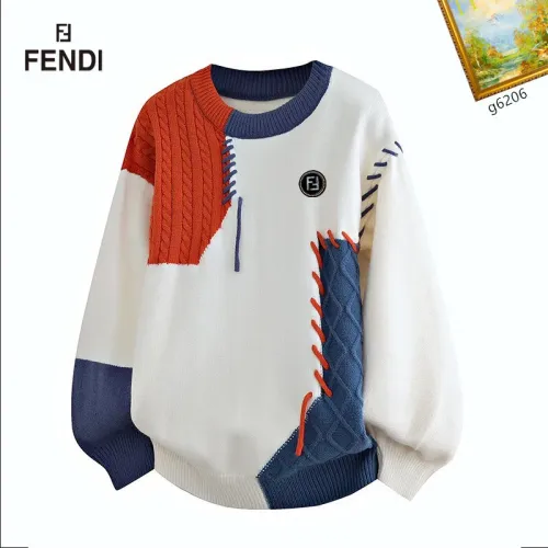Fendi Sweaters Long Sleeved For Men #1394650 $48.00 USD, Wholesale Replica Fendi Sweaters