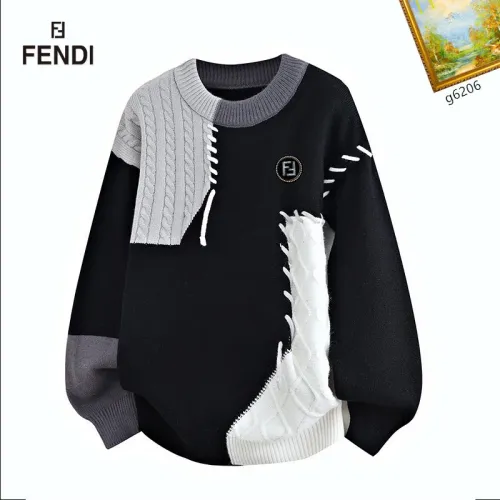 Fendi Sweaters Long Sleeved For Men #1394651 $48.00 USD, Wholesale Replica Fendi Sweaters