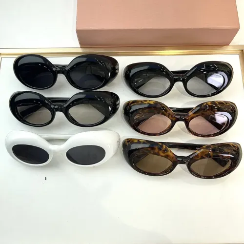 Replica MIU MIU AAA Quality Sunglasses #1394679 $56.00 USD for Wholesale