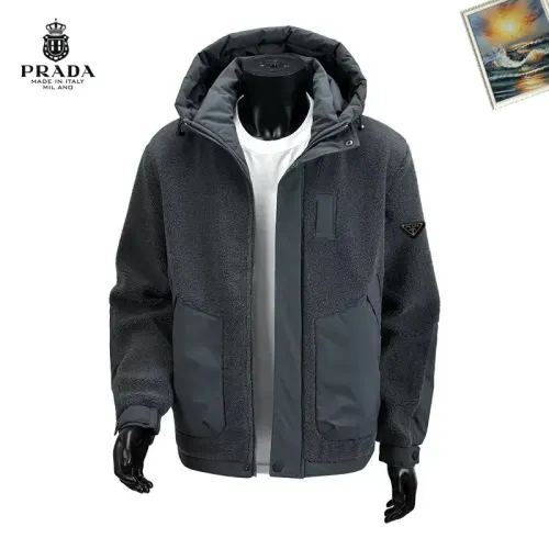 Prada Jackets Long Sleeved For Men #1395234 $88.00 USD, Wholesale Replica Prada Jackets