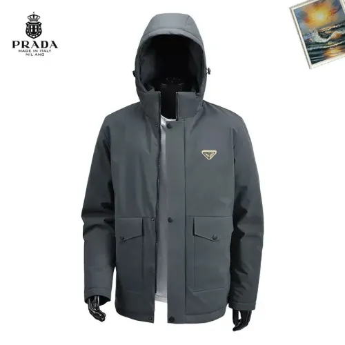 Prada Jackets Long Sleeved For Men #1395295 $88.00 USD, Wholesale Replica Prada Jackets