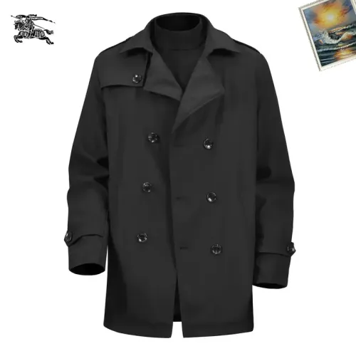 Burberry Trench Coat Long Sleeved For Men #1395347 $88.00 USD, Wholesale Replica Burberry Trench Coat
