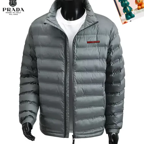 Prada Jackets Long Sleeved For Men #1395400 $85.00 USD, Wholesale Replica Prada Jackets