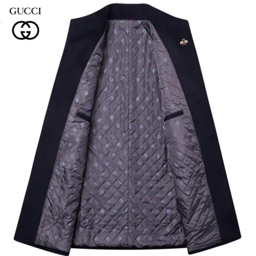 Replica Gucci Coats Long Sleeved For Men #1395431 $80.00 USD for Wholesale