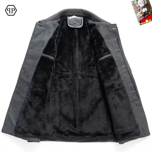 Replica Philipp Plein PP Coats Long Sleeved For Men #1395441 $80.00 USD for Wholesale