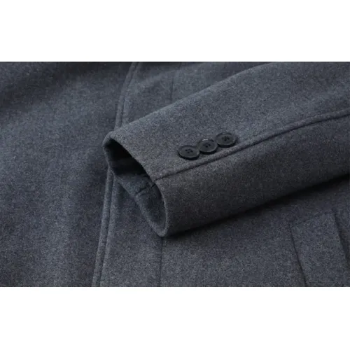 Replica Philipp Plein PP Coats Long Sleeved For Men #1395441 $80.00 USD for Wholesale