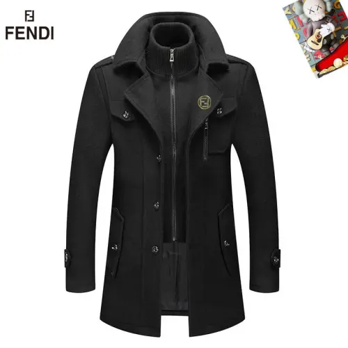 Fendi Coats Long Sleeved For Men #1395498