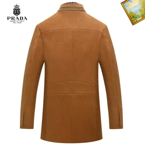 Replica Prada Coats Long Sleeved For Men #1395527 $88.00 USD for Wholesale
