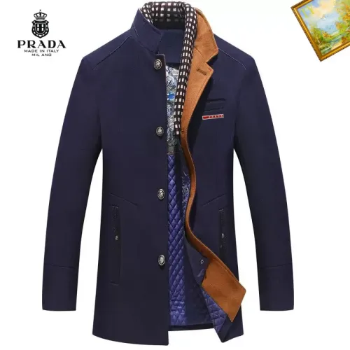 Prada Coats Long Sleeved For Men #1395528 $88.00 USD, Wholesale Replica Prada Coats