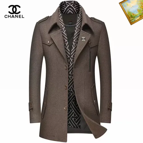 Chanel Coats Long Sleeved For Men #1395540 $88.00 USD, Wholesale Replica Chanel Coats