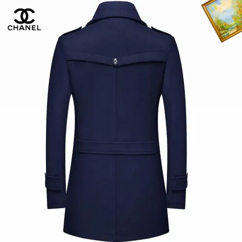 Replica Chanel Coats Long Sleeved For Men #1395542 $88.00 USD for Wholesale