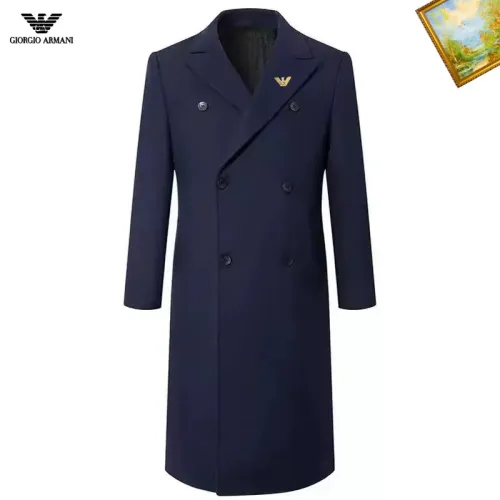 Armani Coats Long Sleeved For Men #1395550