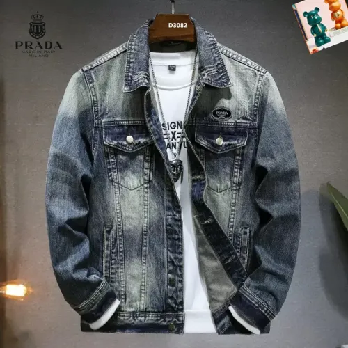 Prada Jackets Long Sleeved For Men #1395586 $60.00 USD, Wholesale Replica Prada Jackets