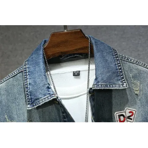 Replica Dsquared Jackets Long Sleeved For Men #1395589 $60.00 USD for Wholesale