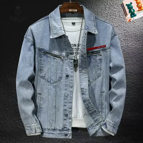 Prada Jackets Long Sleeved For Men #1395598 $60.00 USD, Wholesale Replica Prada Jackets