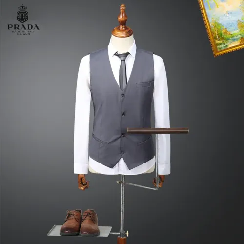 Replica Prada Tracksuits Long Sleeved For Men #1395638 $92.00 USD for Wholesale