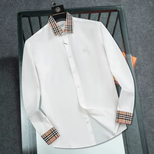 Burberry Shirts Long Sleeved For Men #1395837 $40.00 USD, Wholesale Replica Burberry Shirts