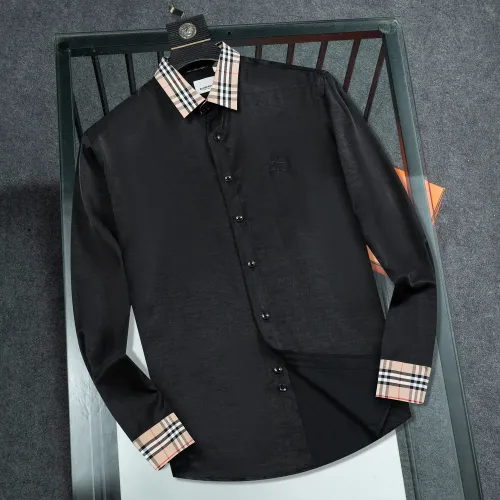 Burberry Shirts Long Sleeved For Men #1395840 $40.00 USD, Wholesale Replica Burberry Shirts