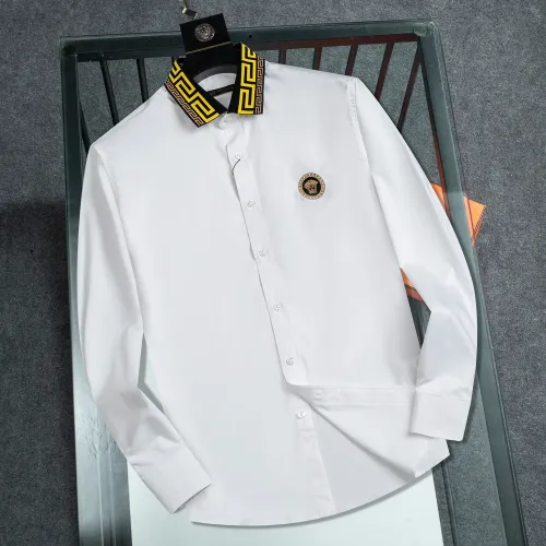 Versace Shirts Long Sleeved For Men #1395841