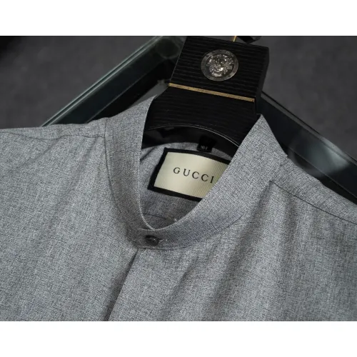 Replica Gucci Shirts Long Sleeved For Men #1395851 $40.00 USD for Wholesale