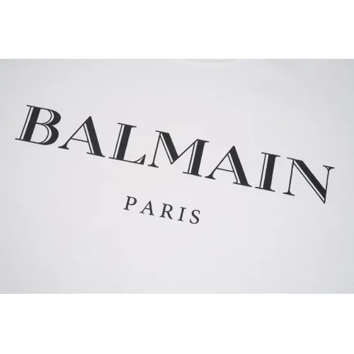 Replica Balmain T-Shirts Short Sleeved For Unisex #1395885 $32.00 USD for Wholesale
