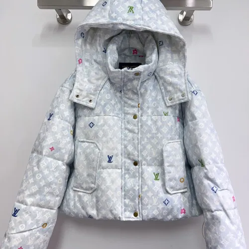 Louis Vuitton LV Down Feather Coat Long Sleeved For Women #1395969 $135.00 USD, Wholesale Replica Louis Vuitton LV Down Feather Coat