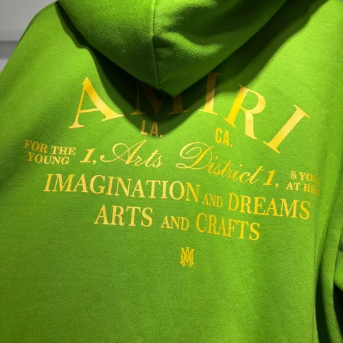 Replica Amiri Hoodies Long Sleeved For Men #1396035 $52.00 USD for Wholesale