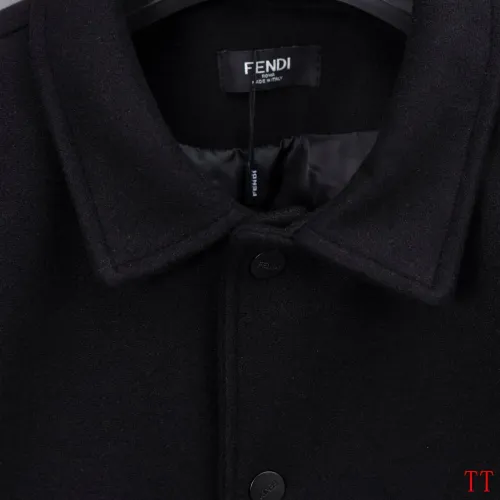 Replica Fendi Jackets Long Sleeved For Men #1396221 $85.00 USD for Wholesale
