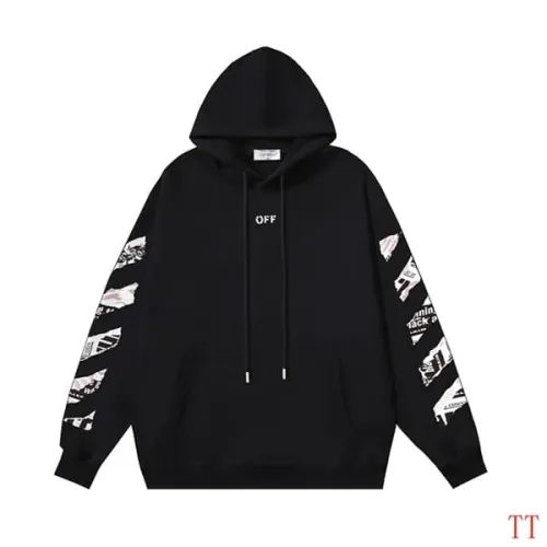 Replica Off-White Hoodies Long Sleeved For Unisex #1396290 $52.00 USD for Wholesale