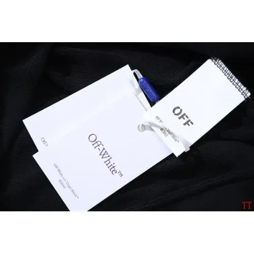 Replica Off-White Hoodies Long Sleeved For Unisex #1396290 $52.00 USD for Wholesale