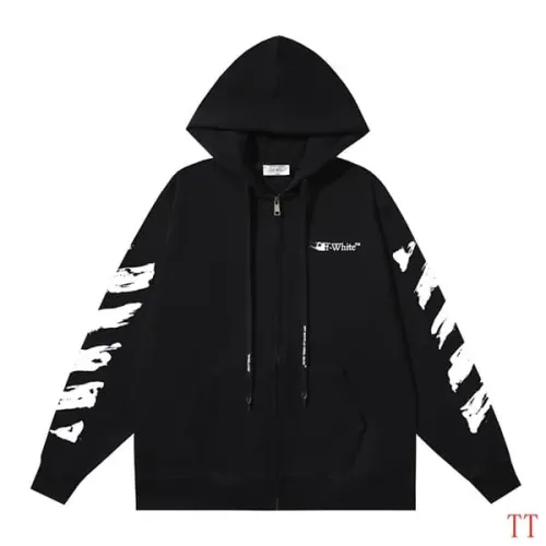 Replica Off-White Hoodies Long Sleeved For Unisex #1396314 $64.00 USD for Wholesale