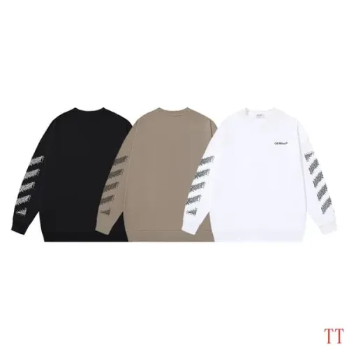 Replica Off-White Hoodies Long Sleeved For Unisex #1396319 $45.00 USD for Wholesale