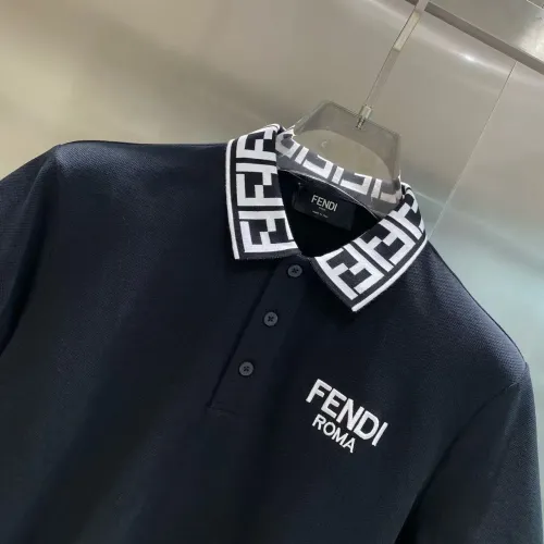 Replica Fendi T-Shirts Short Sleeved For Men #1396355 $42.00 USD for Wholesale