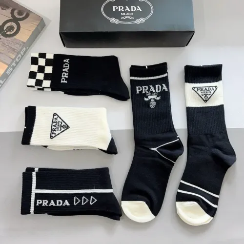 Replica Prada Socks #1396405 $29.00 USD for Wholesale