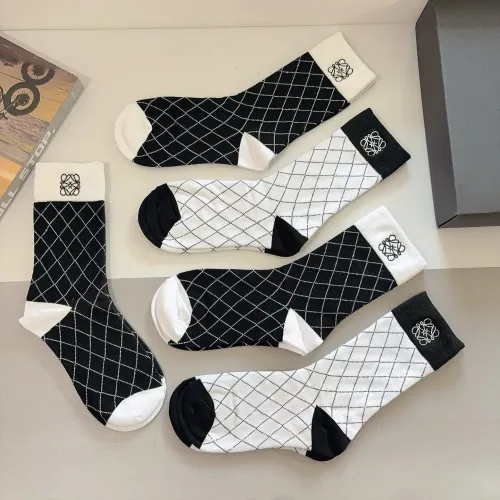 Replica LOEWE Socks #1396411 $29.00 USD for Wholesale