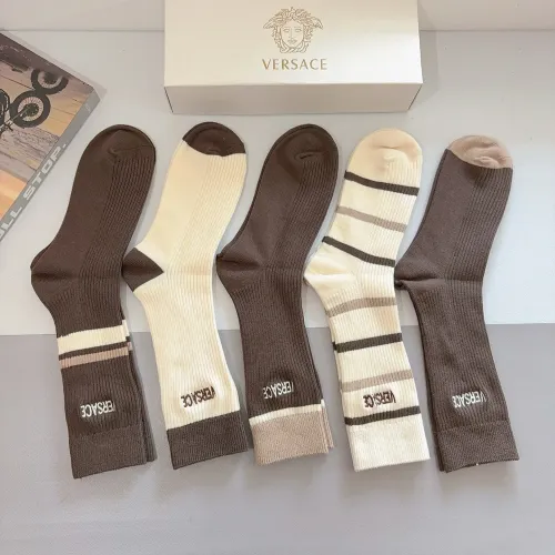 Replica Versace Socks #1396417 $29.00 USD for Wholesale