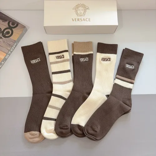 Replica Versace Socks #1396417 $29.00 USD for Wholesale