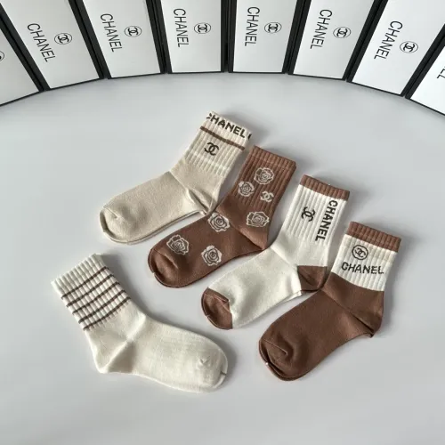 Replica Chanel Socks #1396432 $29.00 USD for Wholesale