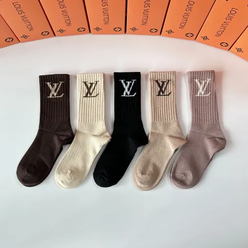 Replica Louis Vuitton LV Socks #1396437 $29.00 USD for Wholesale