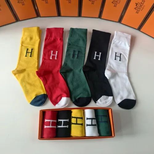 Hermes Socks #1396444 $29.00 USD, Wholesale Replica Hermes Socks