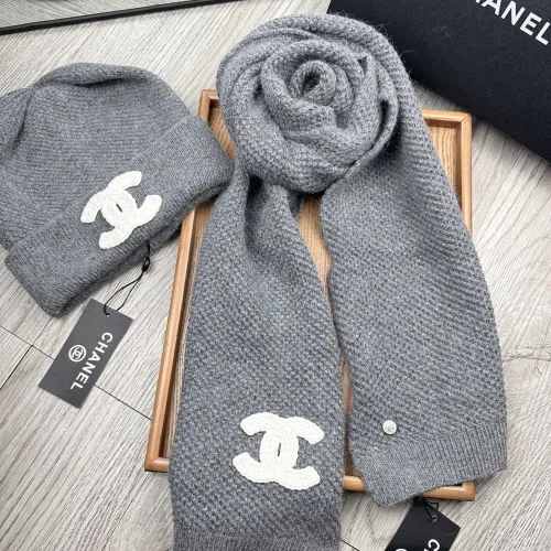 Replica Chanel Hat and Scarf Set #1396475 $52.00 USD for Wholesale