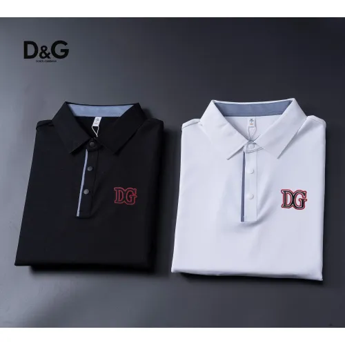 Replica Dolce & Gabbana D&G T-Shirts Long Sleeved For Men #1396491 $52.00 USD for Wholesale